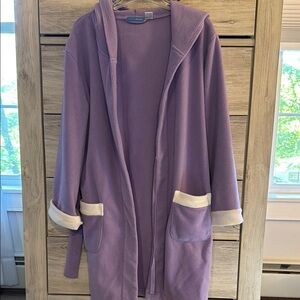 d’Elia*s Cozy Purple Women's Robe